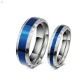 Cheap romantic stainless steel rings jewelry, custom engraved ring